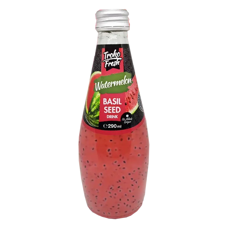 TROKOFRESH BASIL SEED DRINK - WATERMELON 290ml