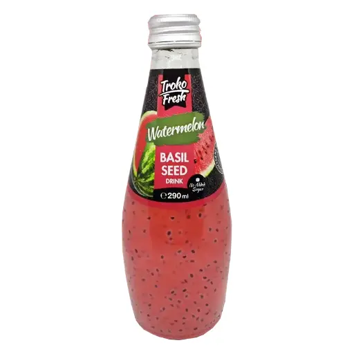 TROKOFRESH BASIL SEED DRINK - WATERMELON 290ml