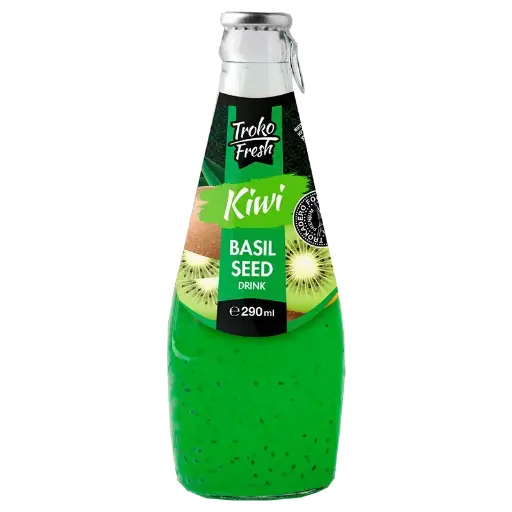TROKOFRESH BASIL SEED DRINK - KIWI 290ml